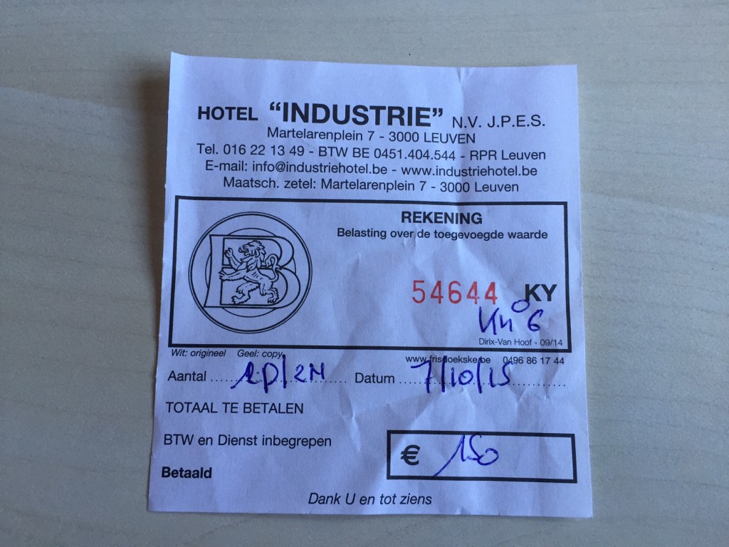 Ticket Hotel Industrie
